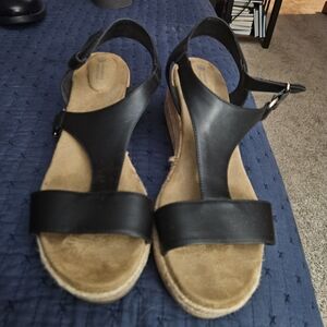 Black Strappy Sandals